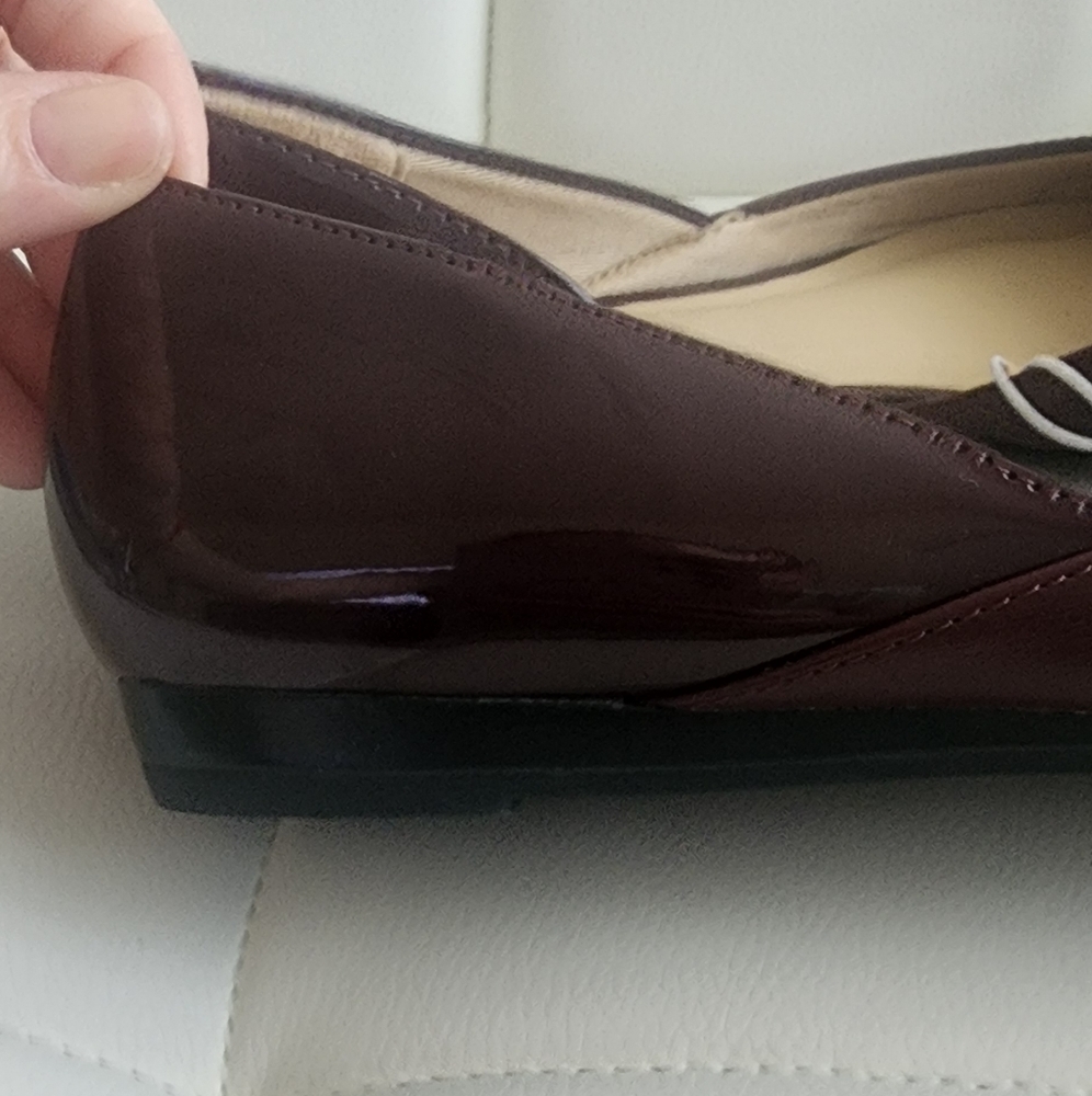 New Withot Box Life Stride Burgundy Flats, Size 6.5. - Picture 8 of 8